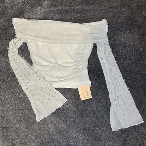 SHEIN White Elegant Top NEW